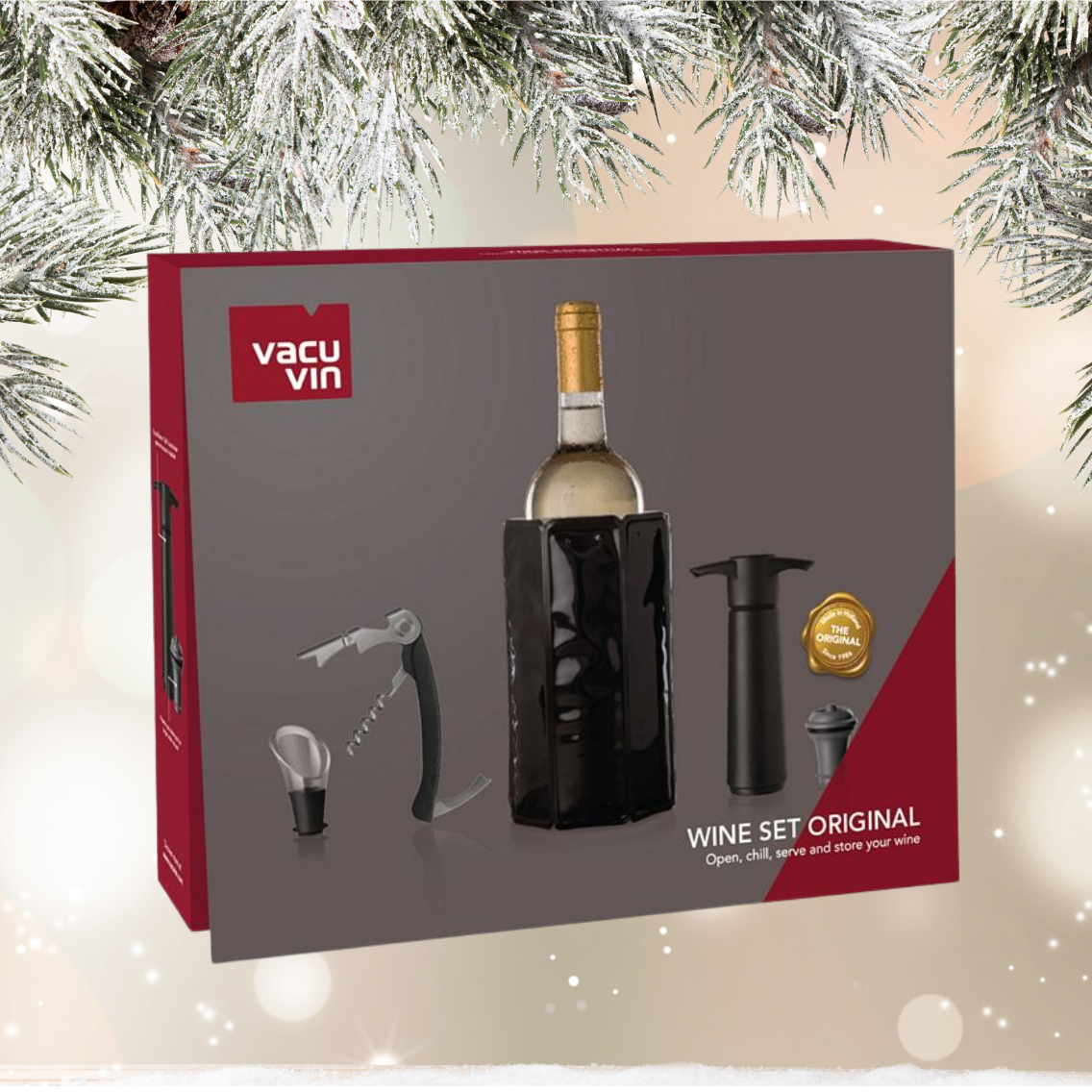 Vacu Vin | Weinset Original - Box mit 5 Teile